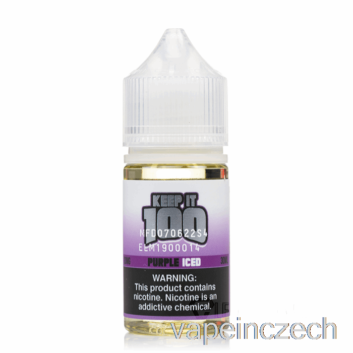 Fialová Ledová - Nechte Si To 100 Solí - 30 Ml 50mg Vape Per